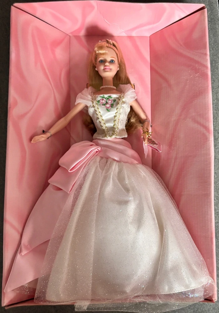 Barbie Birthday Wishes (Narozeninová přání), rok 1999 - velice výrazně poškozený obal