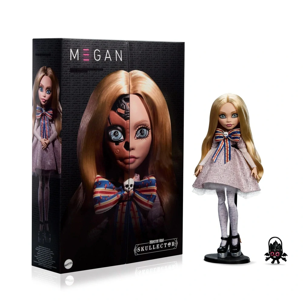 Monster High Skullector M3GAN Doll, rok 2025 - HYV94