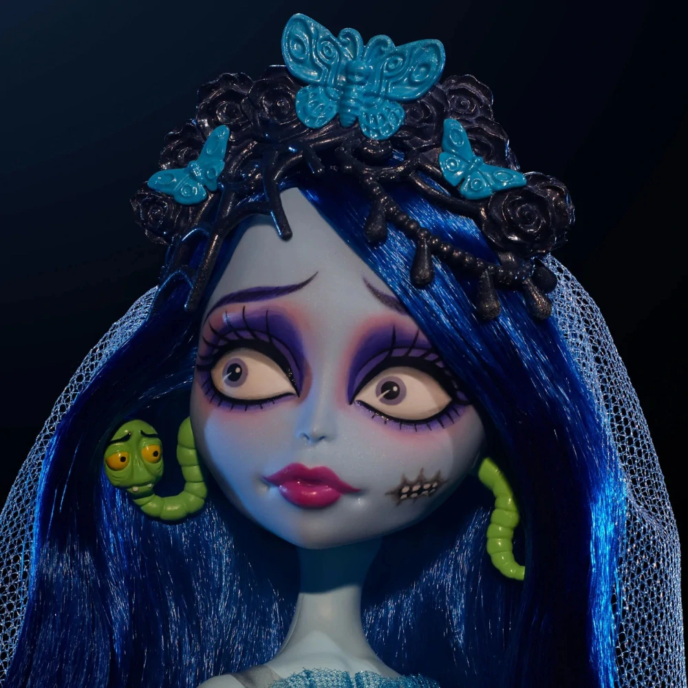 Monster High Skullector Tim Burton’s Corpse Bride Doll, rok 2025 - JDR67