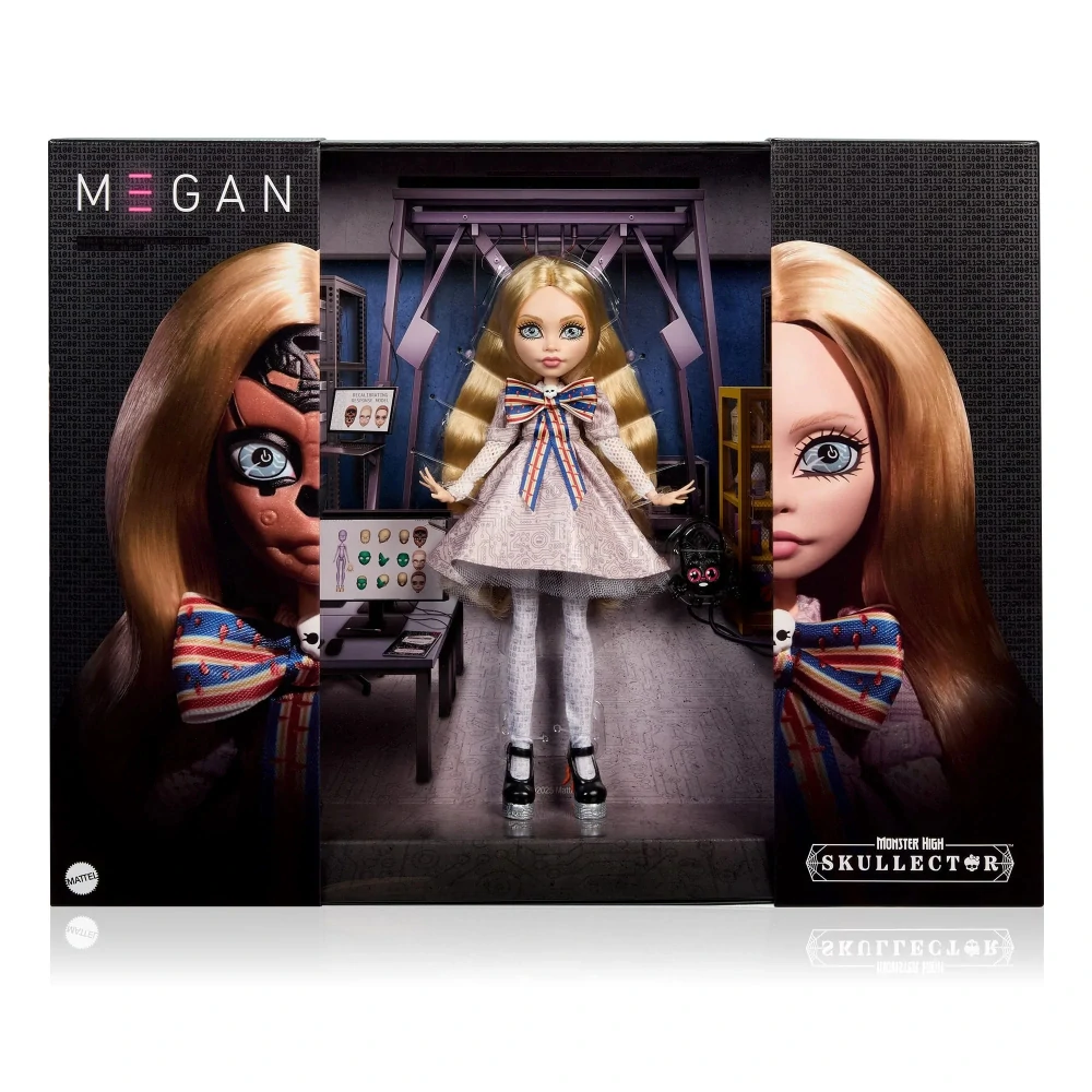 Monster High Skullector M3GAN Doll, rok 2025 - HYV94
