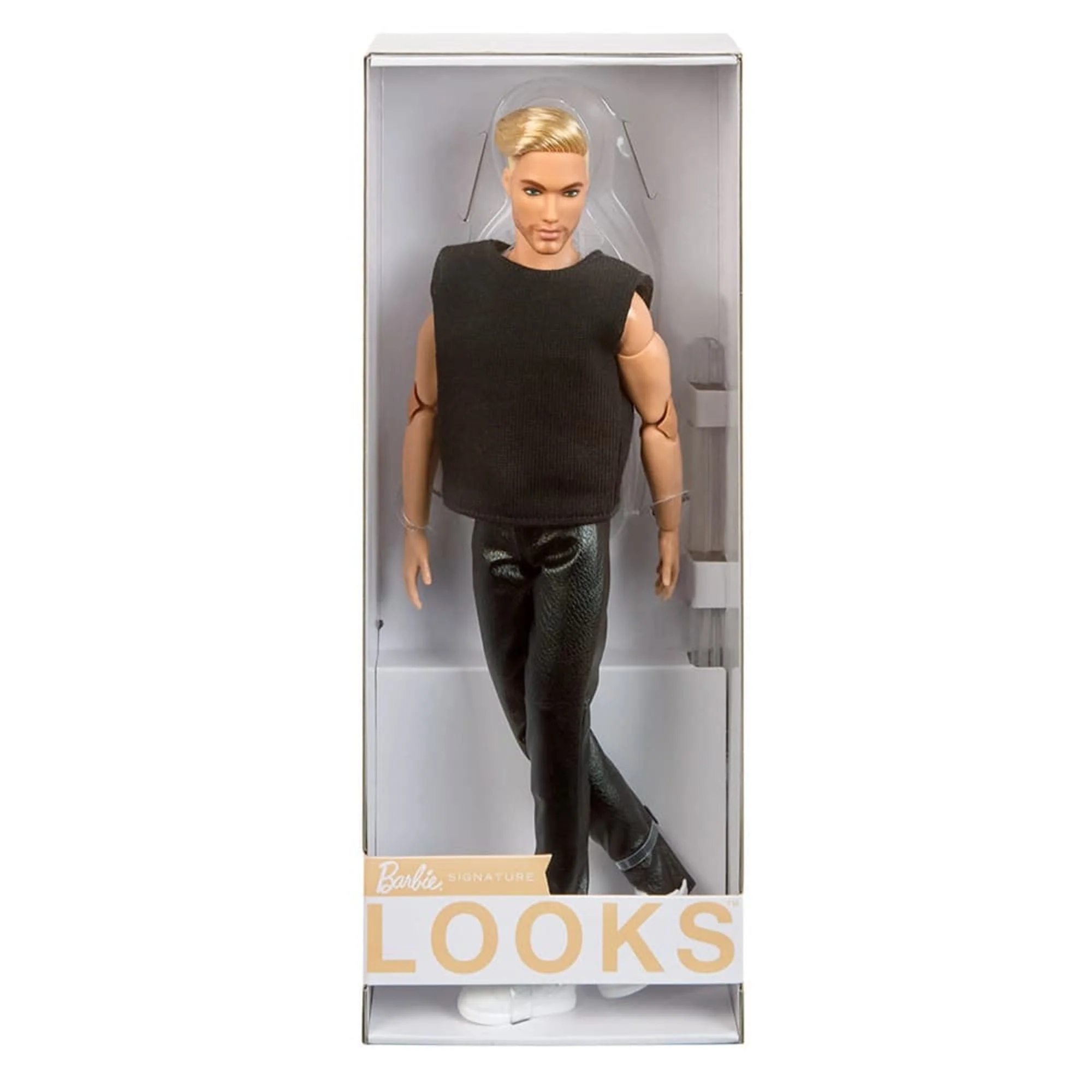 Barbie Ken Looks (Blonde with Facial Hair) - rok 2021