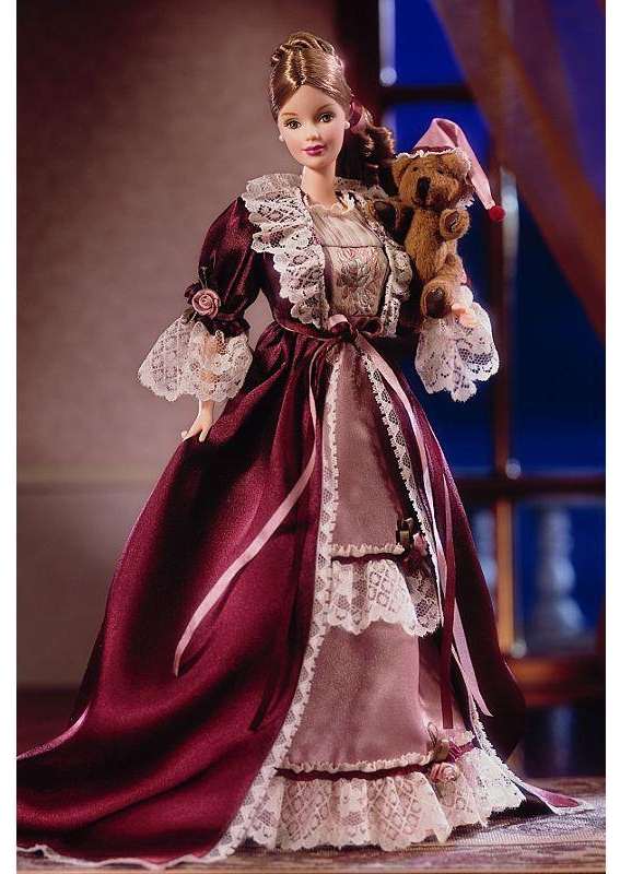 Barbie Victorian Doll with Cedric Bear