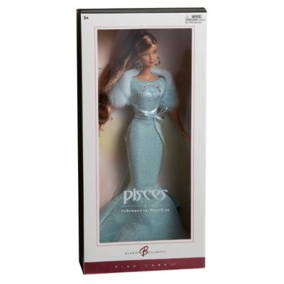 Barbie - znamení zvěrokruhu RYBY (sběratelská edice)