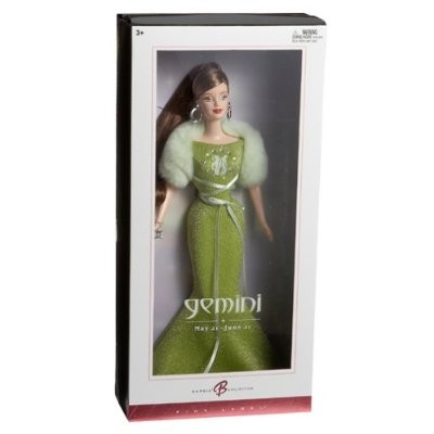 Barbie - znamení zvěrokruhu - BLÍŽENCI (sběratelská edice)