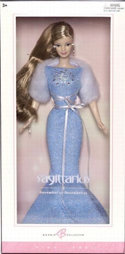 Barbie - znamení zvěrokruhu - STŘELEC (sběratelská edice)