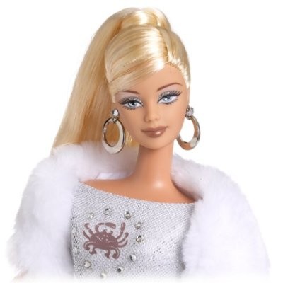 Barbie - znamení zvěrokruhu - RAK (sběratelská edice)