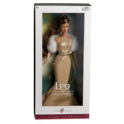 Barbie - znamení zvěrokruhu LEV (sběratelská edice)