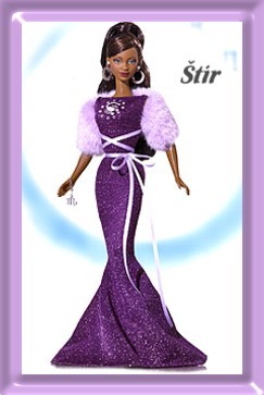 Kompletní kolekce Barbie Zodiac Afro-American (12 panenek)
