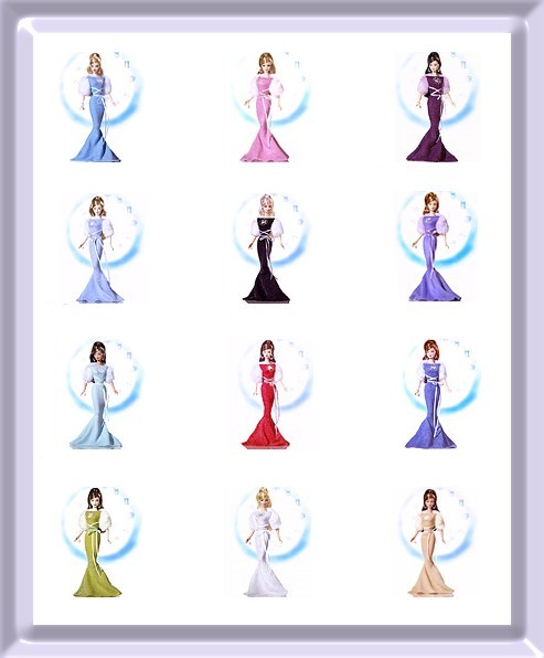 *** EXKLUZIVNÍ SET *** Barbie Zodiac (12 panenek)