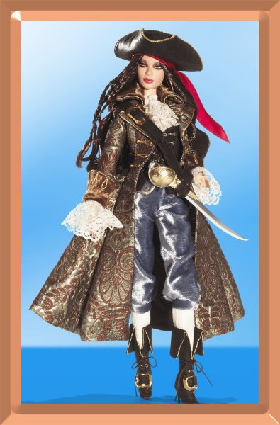 *** BOMBA *** Pirate Barbie Gold Label - SLEVA - poškoz. krabice !!