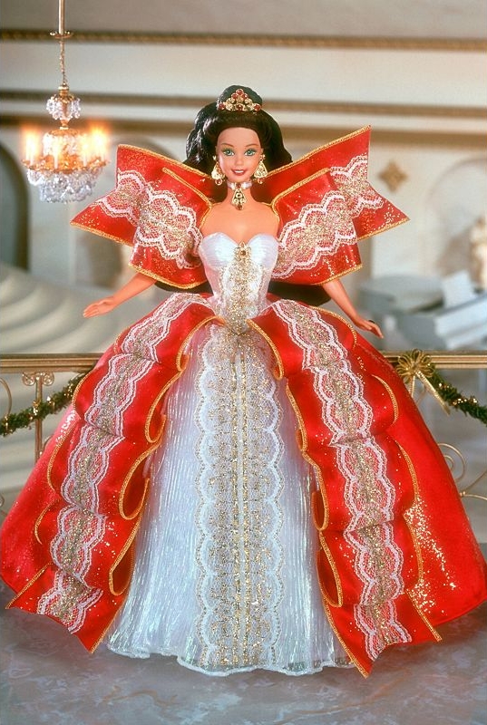 Barbie Happy Holidays - rok 1997 - poškozený obal