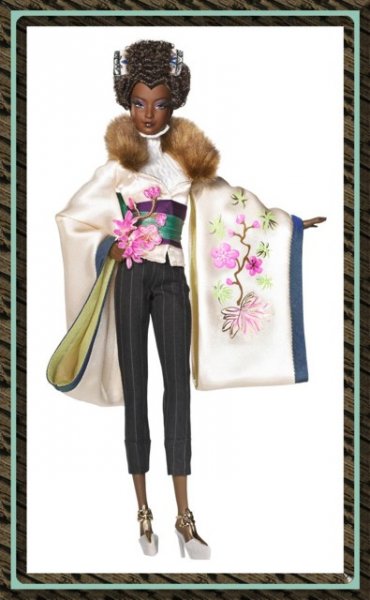 *** SUPER BOMBA *** Barbie Ayako Jones by Byron Lars