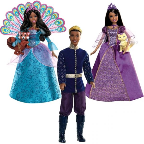 Barbie - Antonio + Rosella + Luciana - černoši