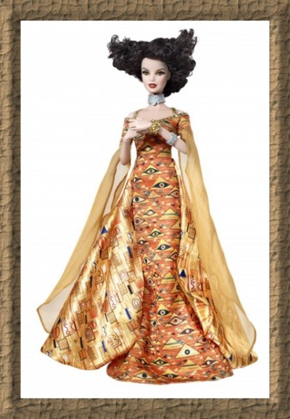 Barbie Doll Inspired by Gustav Klimt
