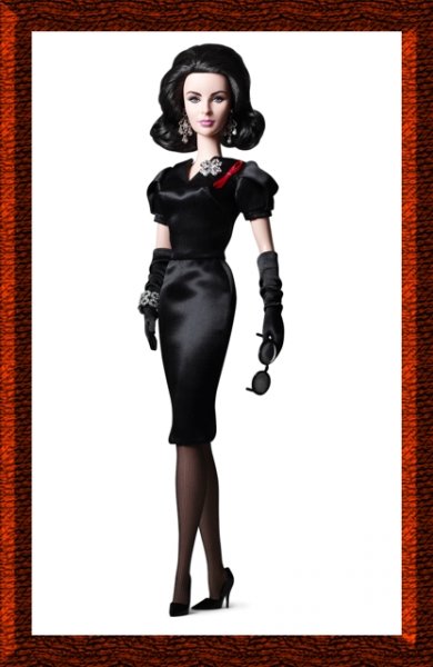 Barbie Elizabeth Taylor Violet Eyes SILKSTONE