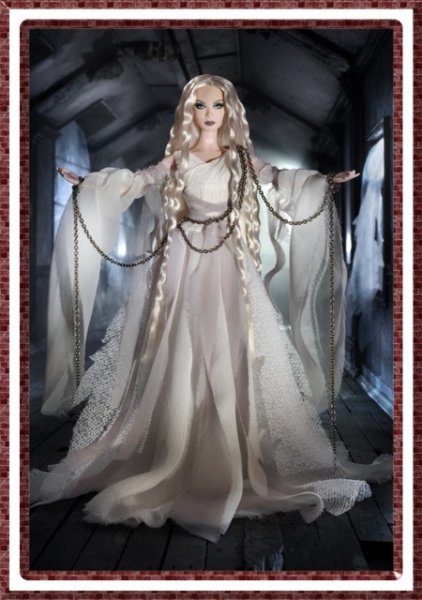 * NOVINKA * Barbie Haunted Beauty Ghost GOLD LABEL