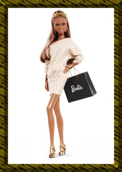 Barbie City Shopper (Afro-American) - POŠKOZENÁ KRABIČKA