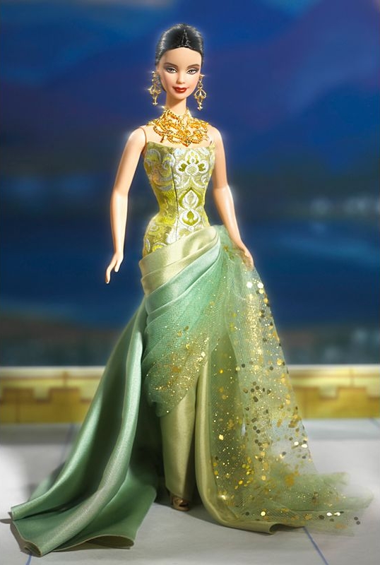 Barbie Exotic Beauty (Style Set Collection) - rok 2002 - poškozený obal