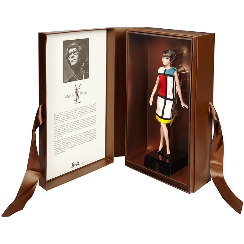 Barbie Yves Saint Laurent - Mondrian - PLATINUM LABEL (rok 2018)