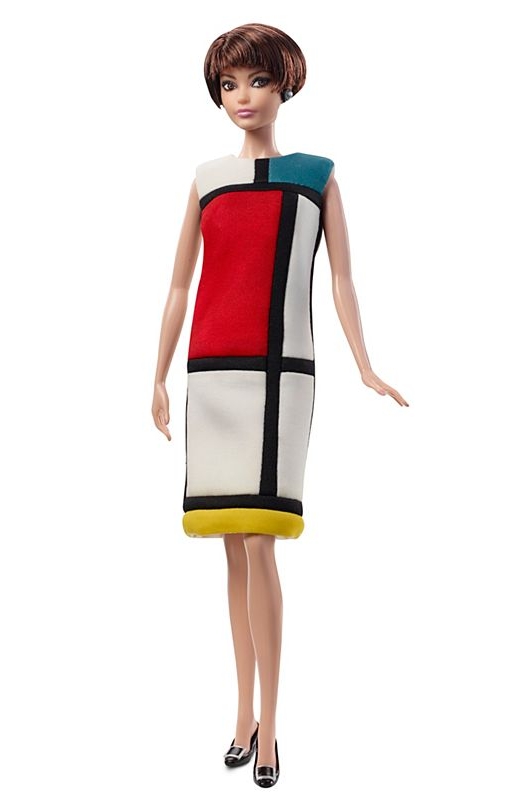 Barbie Yves Saint Laurent - Mondrian - PLATINUM LABEL (rok 2018)