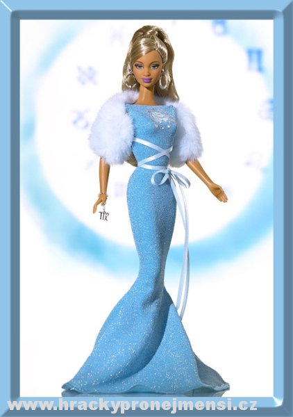 Barbie Zodiac Virgo (Panna) Afro-American (černošská)