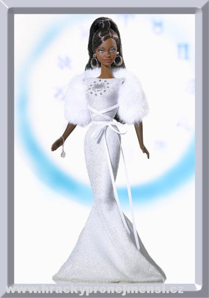 Barbie Zodiac Cancer (Rak) Afro-American (černošská)
