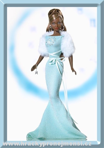 Barbie Zodiac Pisces (Ryby) Afro-American (černošská)
