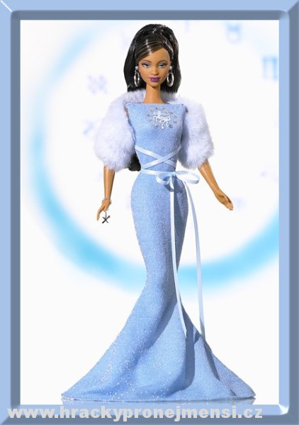 Barbie Zodiac Sagittarius (Střelec) Afro-American (černošská) - bez stojánku