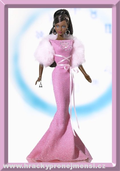 Barbie Zodiac Libra (Váhy) Afro-American (černošská)