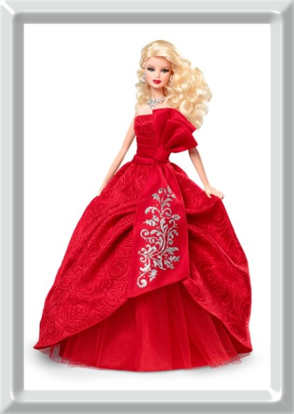 Barbie Holiday 2012 - poškozený obal