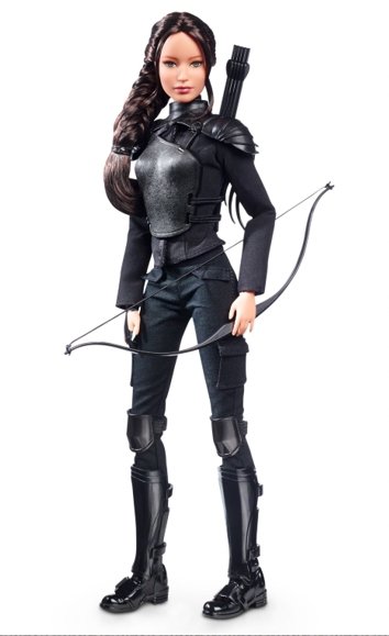 Barbie Katniss The Hunger Games: Mockingjay—Part 2 - poškozený obal
