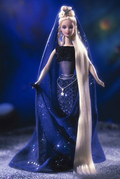 Barbie Evening Star Princess (Princezna Večernice) - r. 2000 - poškozená krabice