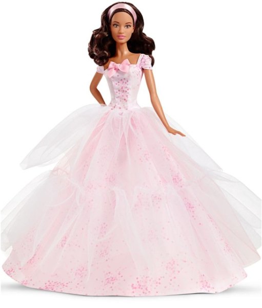 Barbie Birthday Wishes 2016 Afro-American (černoška)