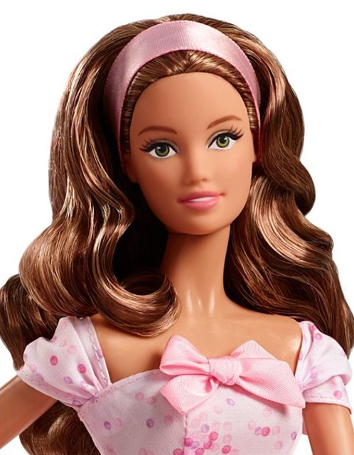 Barbie Birthday Wishes 2016 Brown hair (hnědovláska)