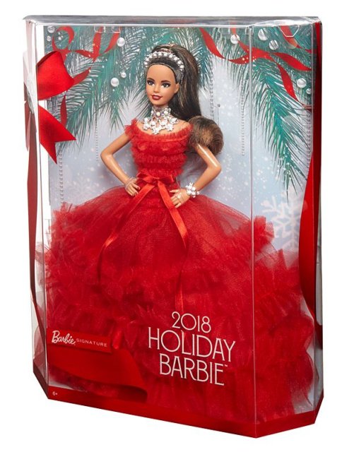 Barbie Holiday 2018 Brunette (brunetka)