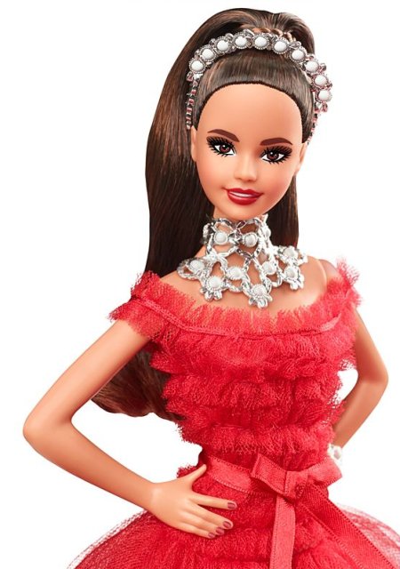 Barbie Holiday 2018 Brunette (brunetka)