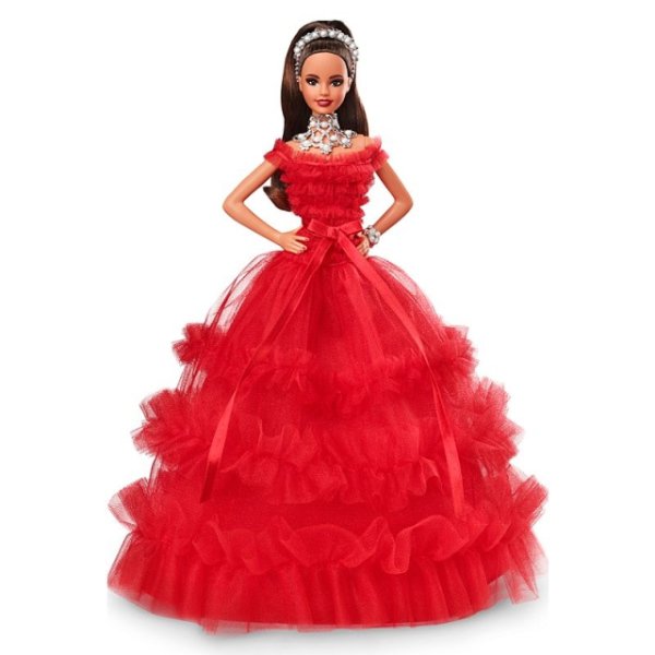 Barbie Holiday 2018 Brunette (brunetka)