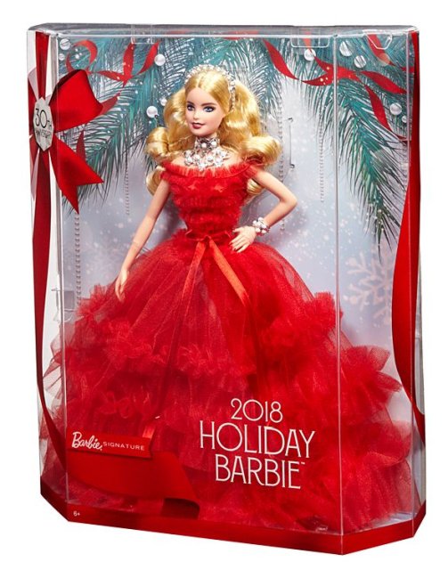 Barbie Holiday 2018 Blonde (blondýnka)