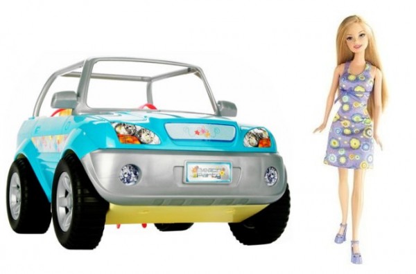 Plážové Cabrio pro Barbie + Barbie Chic