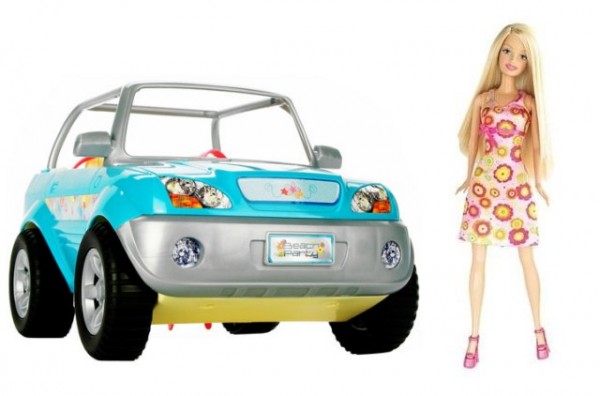 Plážové Cabrio pro Barbie + Barbie Chic