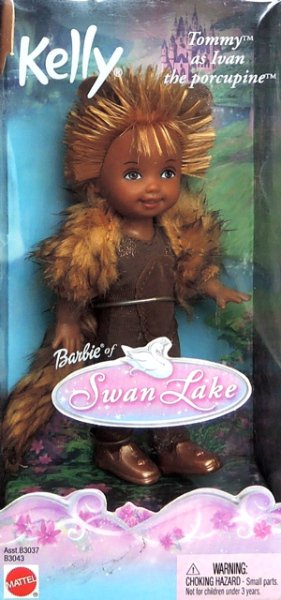 TOMMY as Ivan the Porcupine (Dikobraz Ivan) - černoušek, kolekce Swan Lake (Labutí jezero)