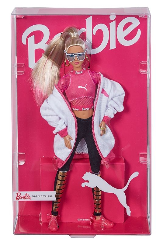 Barbie PUMA - rok 2018 - mírně poškozený obal