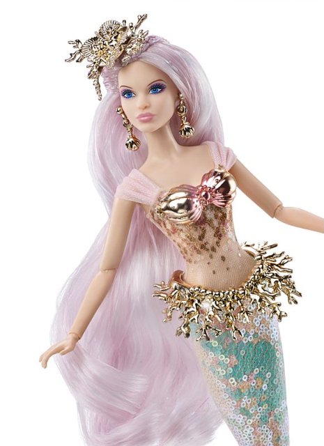 Barbie Mermaid Enchantress (Čarovná Mořská panna) - Gold Label