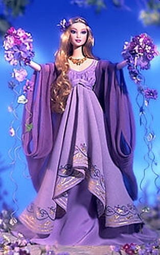 Barbie Goddess of Spring (bohyně jara) - rok 2000 - bez krabičky