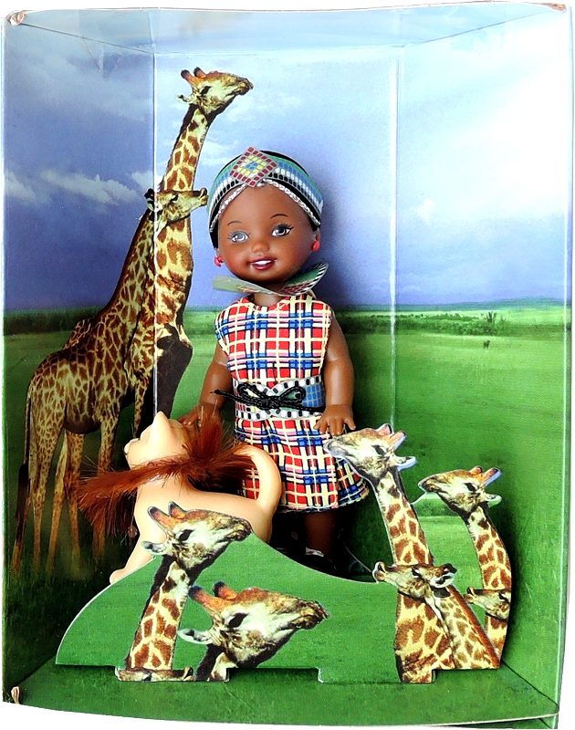 Barbie Kelly - Friends of the World - Spain + The Netherlands + Kenya - chybějící krabička