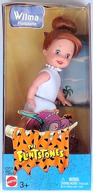 KELLY - Wilma + Fred, kolekce the Flintstones, rok 2003 - mírně poškozená krabička