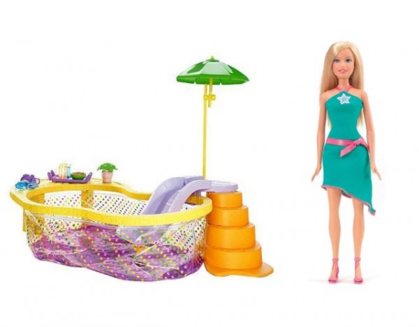 Plážový bazén + Barbie Chic 2007