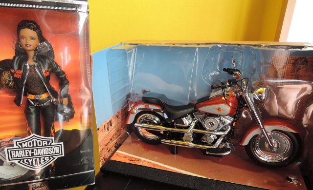 Harley Davidson pro Barbie - poškozeno