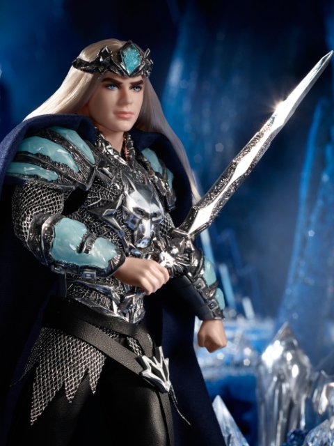 Barbie Ken as the King of the Crystal Cave (král křišťálové jeskyně) - GOLD LABEL, rok 2017