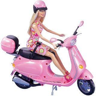 Barbie - Scooter Vespa pro Barbie